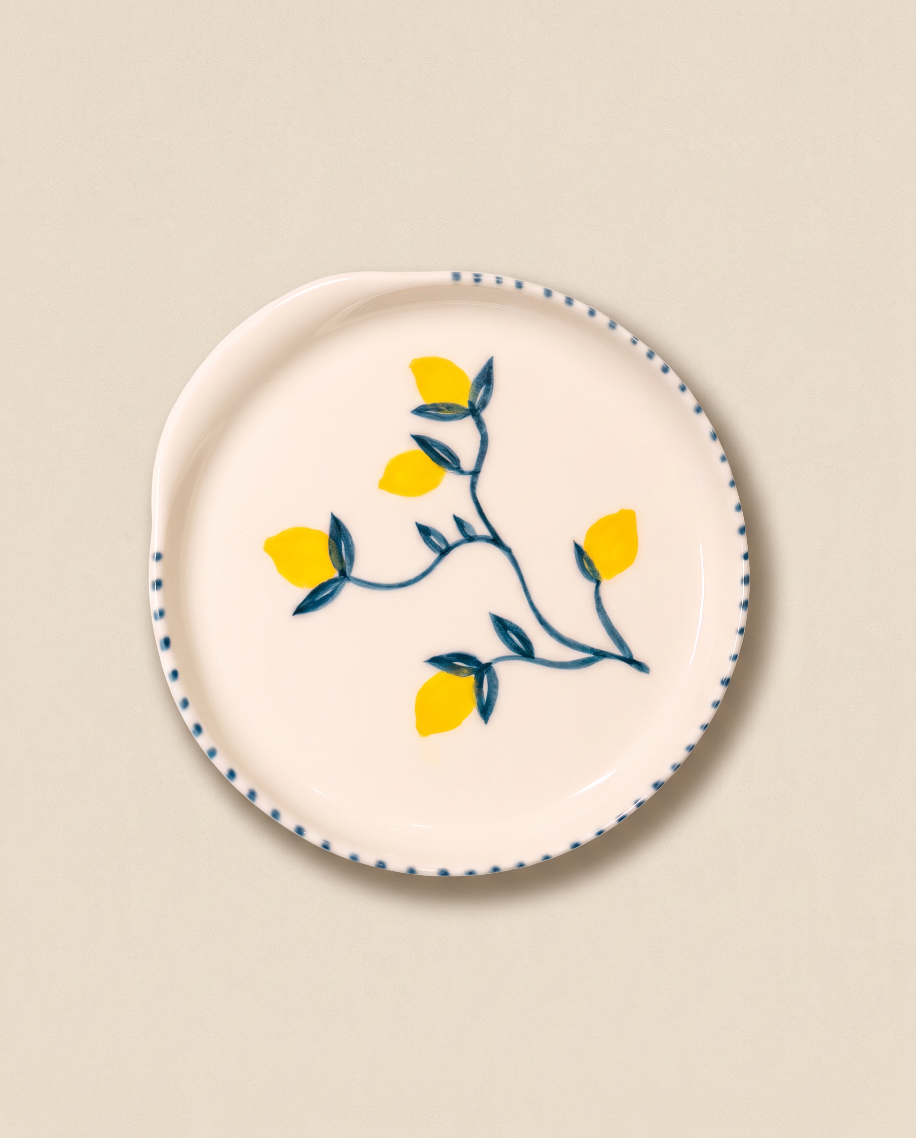 Lémoni Spoonrest op beige achtergrond