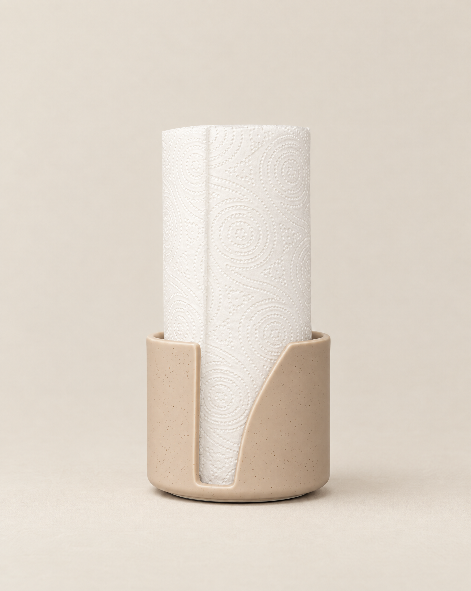 Cuisina de Papel op beige achtergrond